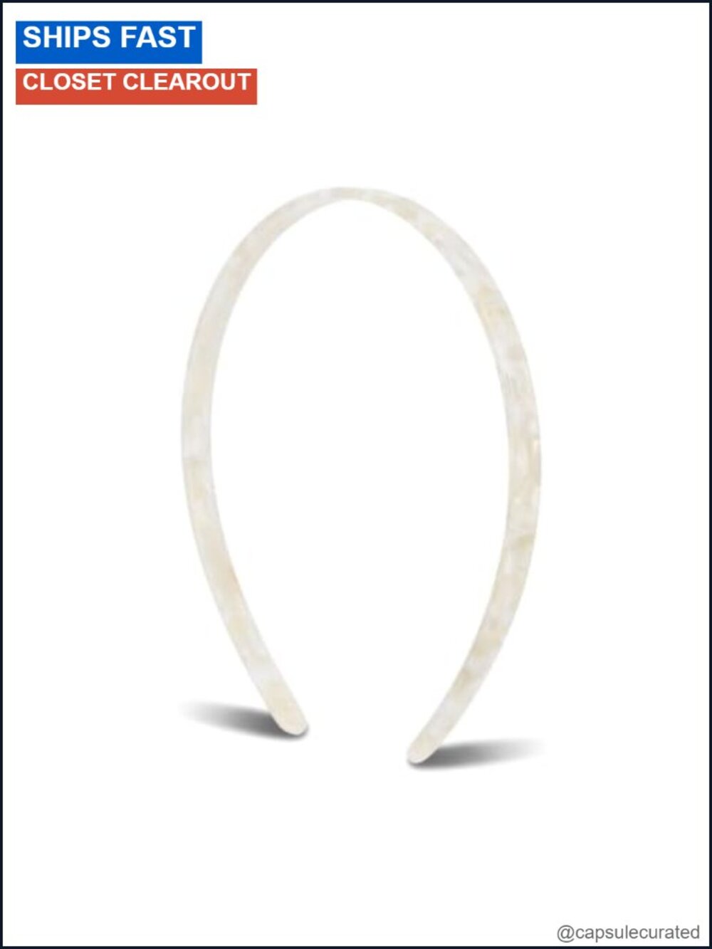 Ultracomfort Headband 1/4 Inch Flexible No-Slip Hair Accessory